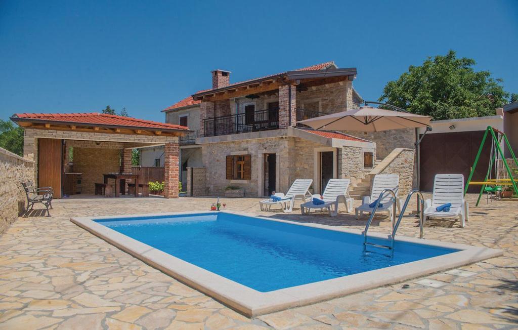 Luxury Villa Maria With Pool Galovac  Exterior foto